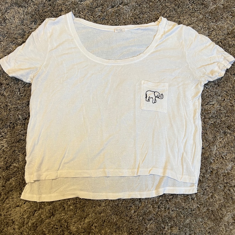 Elephant Crop Top